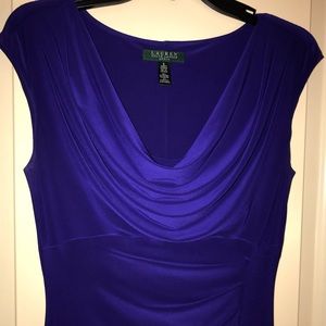 LAUREN~by RalphLauren Purple Cocktail Dresssize6
